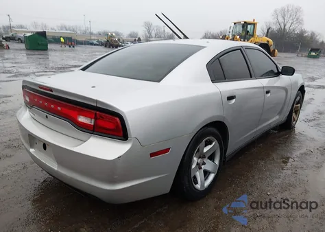 2014 Dodge Charger Police из США, поврежденный, VIN 2C3CDXATXEH190769